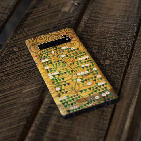 Gustav Klimt Tree of Life Galaxy S10 Plus Skin