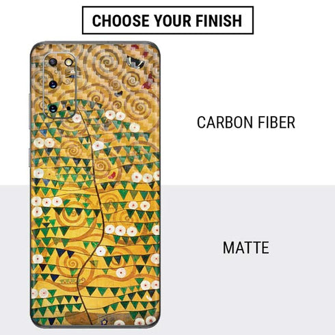 Gustav Klimt Tree of Life Galaxy S20 Skin