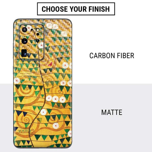 Gustav Klimt Tree of Life Galaxy S20 Ultra 5G Skin