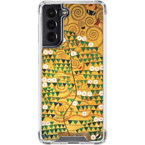 Gustav Klimt Tree of Life Galaxy S21 5G Clear Case