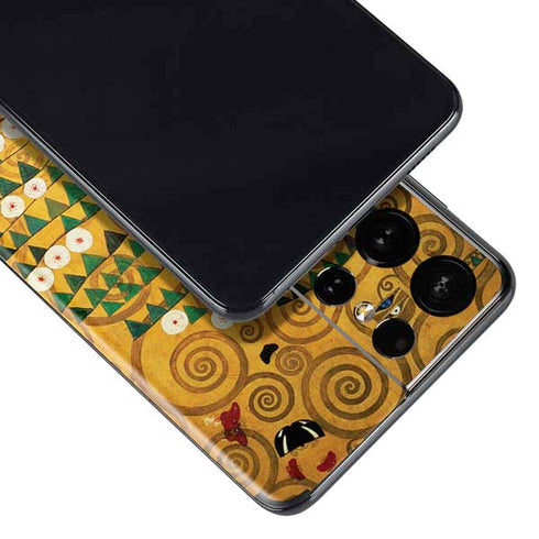 Gustav Klimt Tree of Life Galaxy S21 Ultra 5G Skin