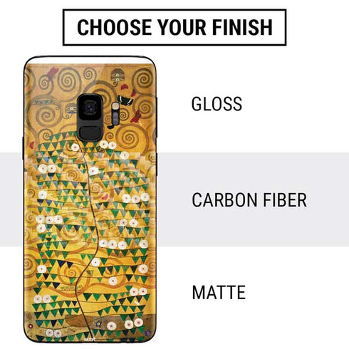 Gustav Klimt Tree of Life Galaxy S9 Skin
