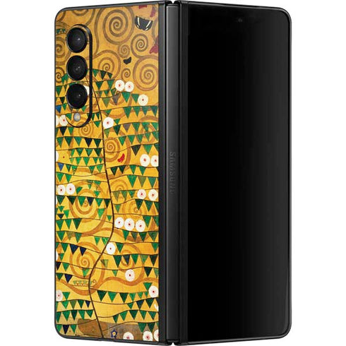 Gustav Klimt Tree of Life Galaxy Z Fold3 5G Skin