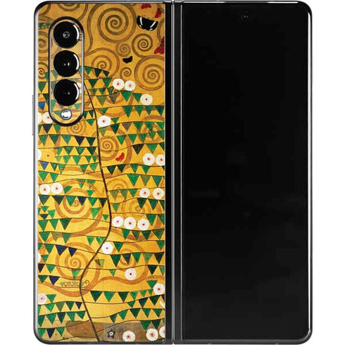 Gustav Klimt Tree of Life Galaxy Z Fold3 5G Skin