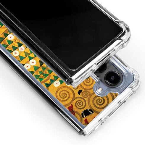Klimt - Tree of Life by Klimt Galaxy Z Fold5 5G Clear Case