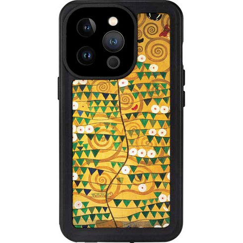 Gustav Klimt Tree of Life iPhone 14 Pro Waterproof Case