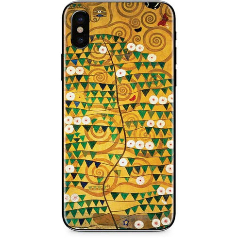 Gustav Klimt Tree of Life iPhone XS Max Skin
