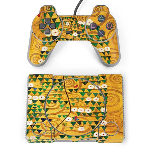 Gustav Klimt Tree of Life PlayStation Classic Bundle Skin
