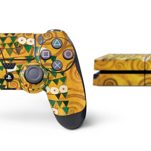 Gustav Klimt Tree of Life PS4 Console and Controller Bundle Skin