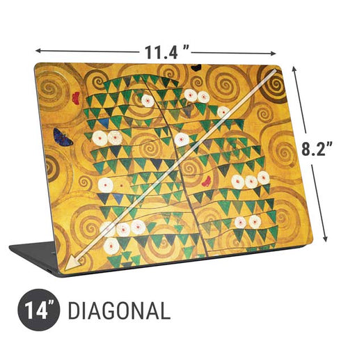 Gustav Klimt Tree of Life Universal Laptop 14in (11.4 x 8.2in) Skin