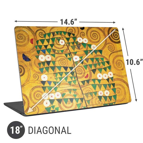 Gustav Klimt Tree of Life Universal Laptop 18in (14.6 x 10.6in) Skin