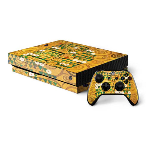Gustav Klimt Tree of Life Xbox One X Bundle Skin