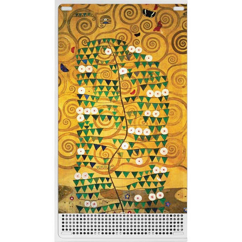 Gustav Klimt Tree of Life Xbox Series S Console Skin