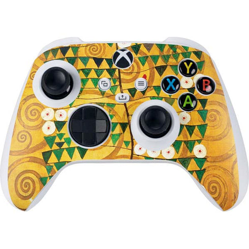 Gustav Klimt Tree of Life Xbox Series S Controller Skin