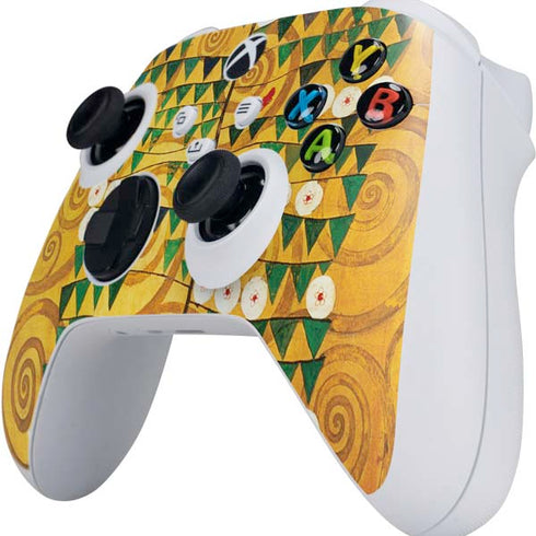 Gustav Klimt Tree of Life Xbox Series S Controller Skin