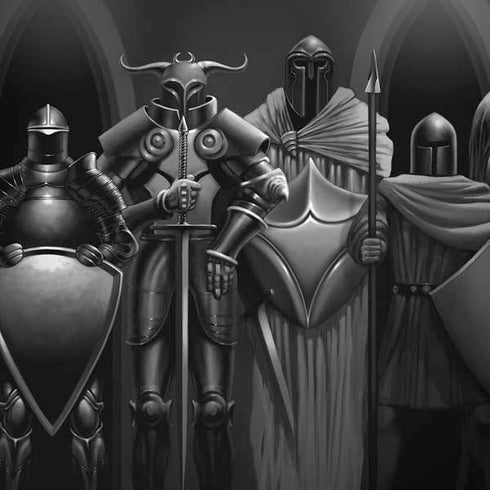 Knights by LA Williams Dell Alienware Skin