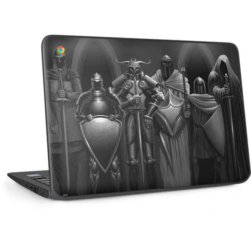 Knights by LA Williams HP Chromebook Skin