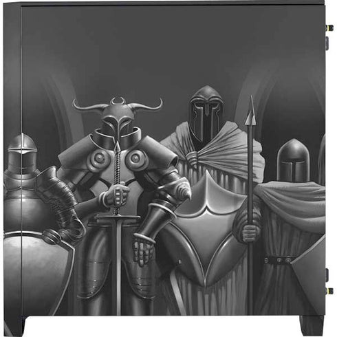 LA Williams Knights Corsair 4000D Tempered Glass Mid-Tower ATX Case Skin