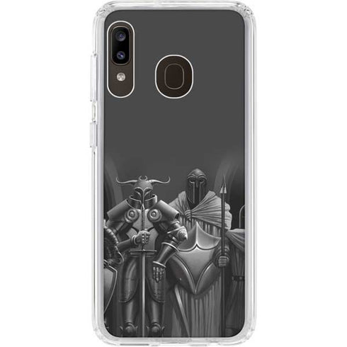 LA Williams Knights Galaxy A20 Clear Case