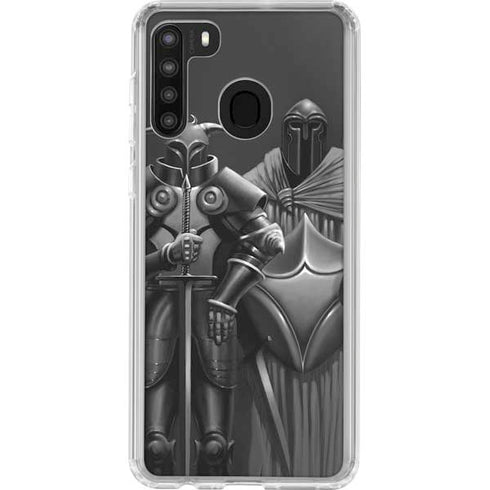 LA Williams Knights Galaxy A21 Clear Case