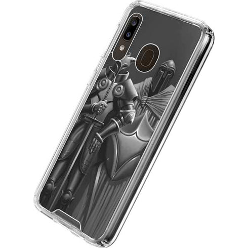 LA Williams Knights Galaxy A30 Clear Case