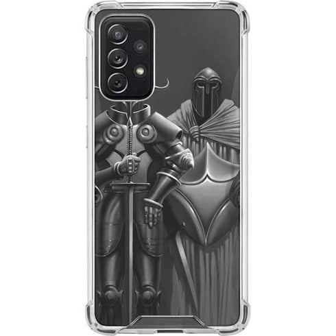 LA Williams Knights Galaxy A72 5G Clear Case