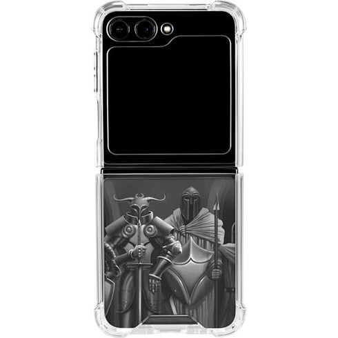 Knights by LA Williams Galaxy Z Flip5 5G Clear Case