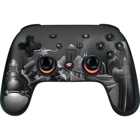 LA Williams Knights Google Stadia Controller Skin