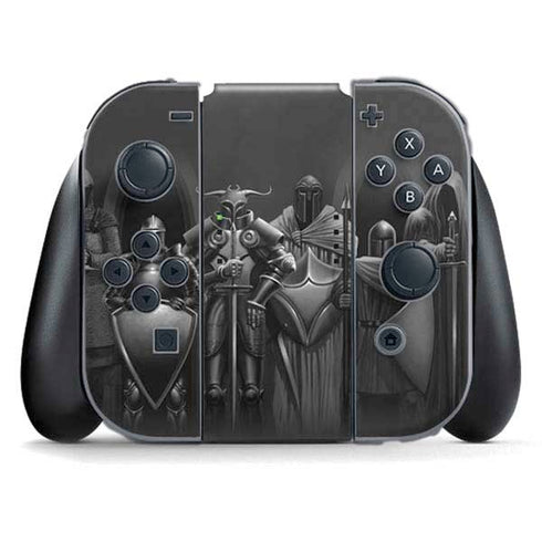 Knights by LA Williams Nintendo Switch (2017-2021) Joy-Con Controller Skin