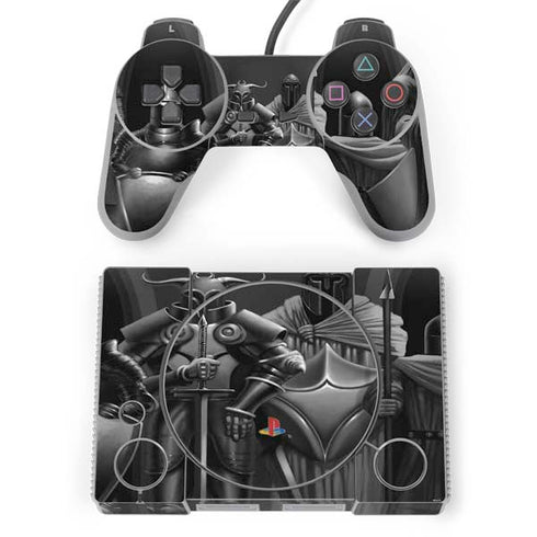 LA Williams Knights PlayStation Classic Bundle Skin