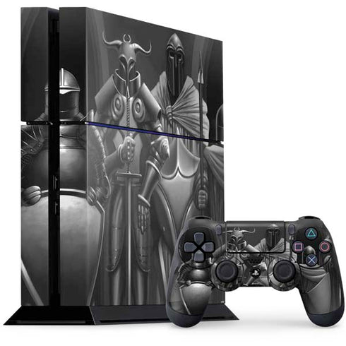LA Williams Knights PS4 Console and Controller Bundle Skin