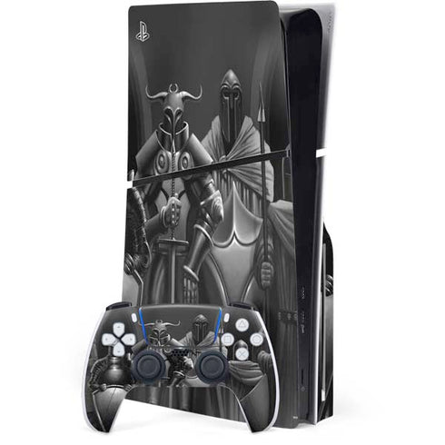 Knights by LA Williams PS5 Slim Disk Bundle Skin