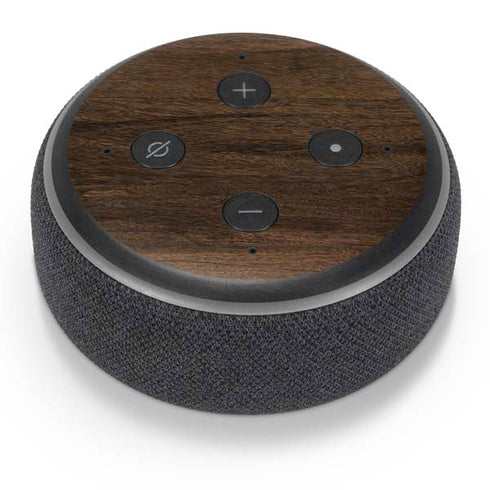 Kona Wood Amazon Echo Dot Skin