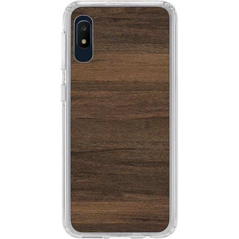 Kona Wood Galaxy A10e Clear Case