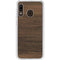 Kona Wood Galaxy A20 Clear Case