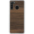 Kona Wood Galaxy A21 Clear Case