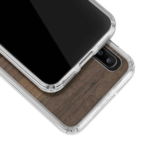 Kona Wood Galaxy A30 Clear Case