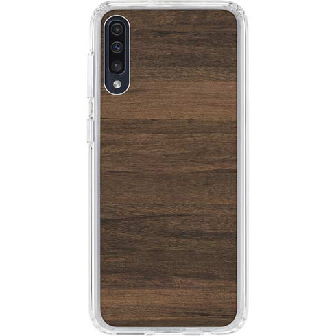Kona Wood Galaxy A50 Clear Case