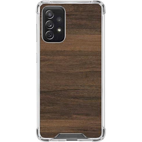 Kona Wood Galaxy A72 5G Clear Case