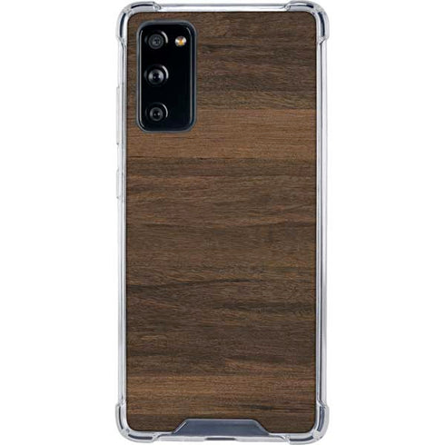 Kona Wood Galaxy S20 FE Clear Case