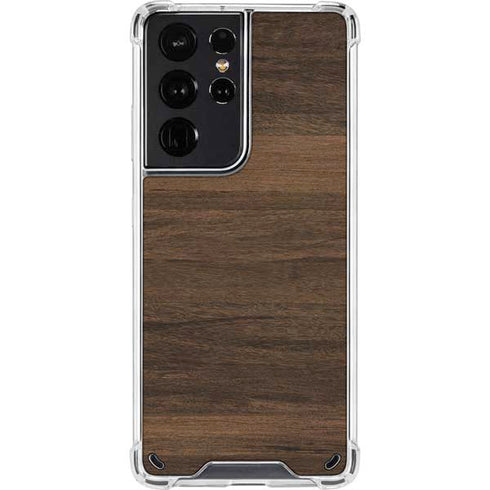 Kona Wood Galaxy S21 Ultra 5G Clear Case