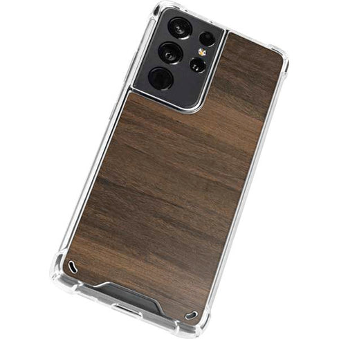 Kona Wood Galaxy S21 Ultra 5G Clear Case
