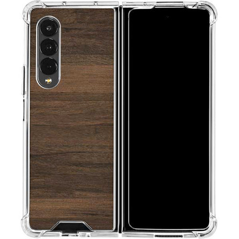 Kona Wood Galaxy Z Fold4 5G Clear Case