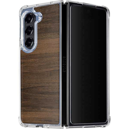 Kona Wood Galaxy Z Fold5 5G Clear Case