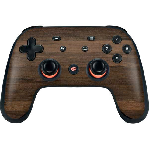 Kona Wood Google Stadia Controller Skin