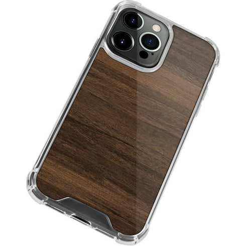 Kona Wood iPhone 13 Pro Clear Case