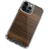 Kona Wood iPhone 13 Pro Clear Case