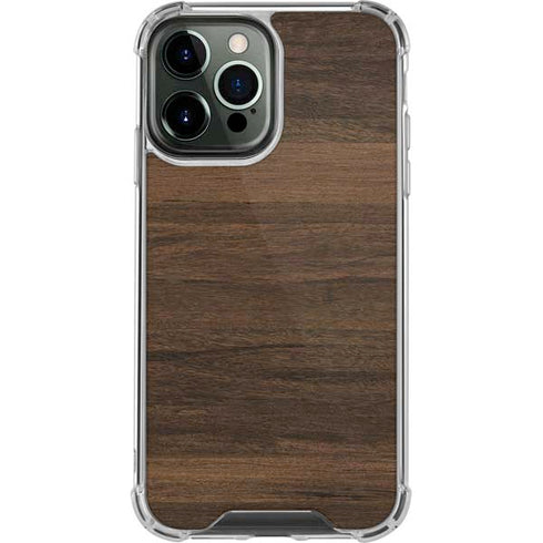 Kona Wood iPhone 13 Pro Max Clear Case