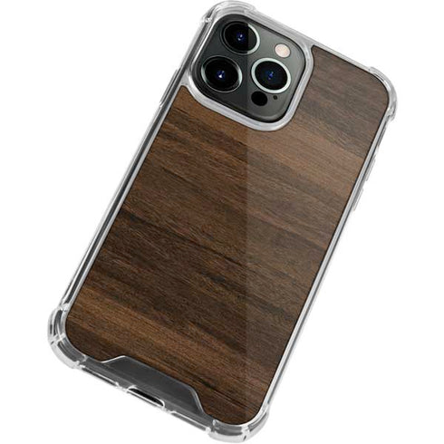 Kona Wood iPhone 13 Pro Max Clear Case