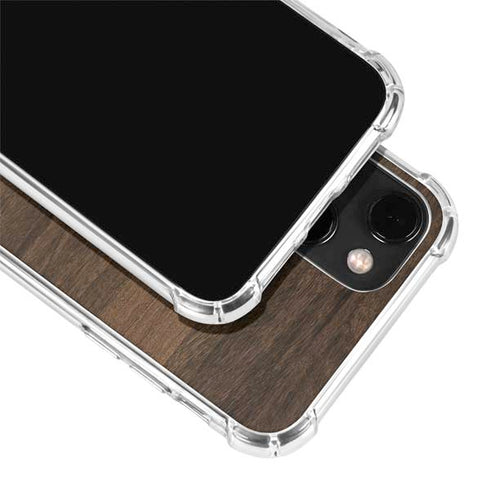Kona Wood iPhone 14 Plus Clear Case